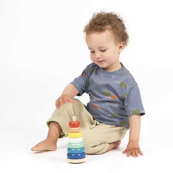 Sense Organics Musselin Shorts Charlie Seagrass