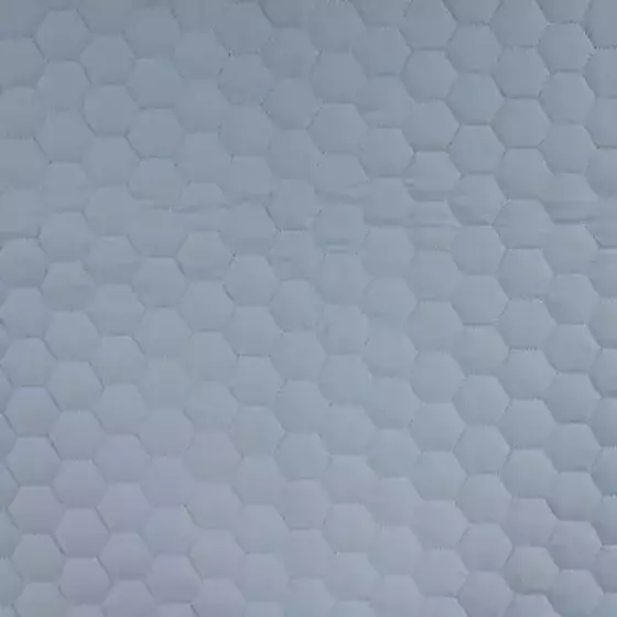 Twill gesteppt hellblau