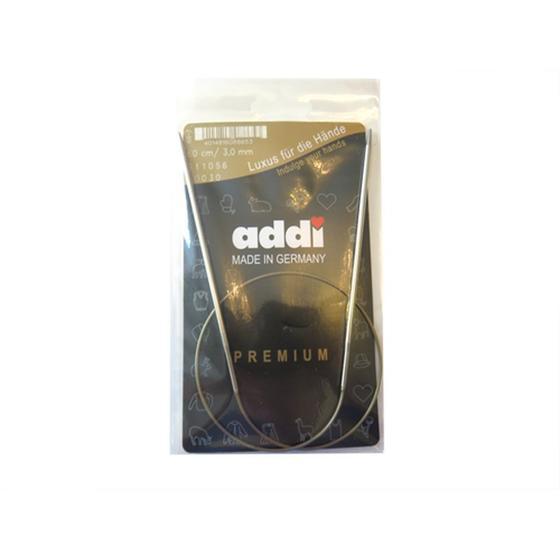 Addi Premium Rundstricknadel 60cm/3,0mm