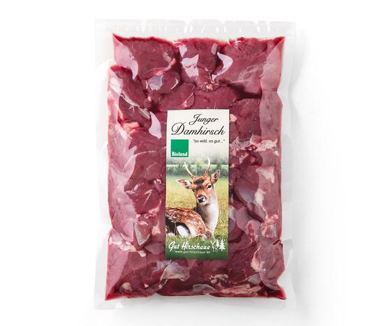 Bio Gulasch vom Damwild