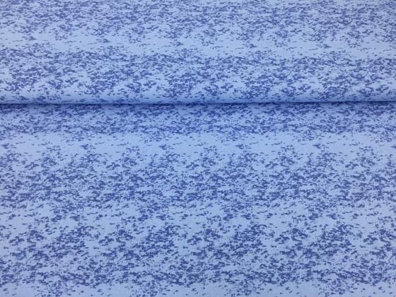 Baumwolle Batik jeansblau hell 5013