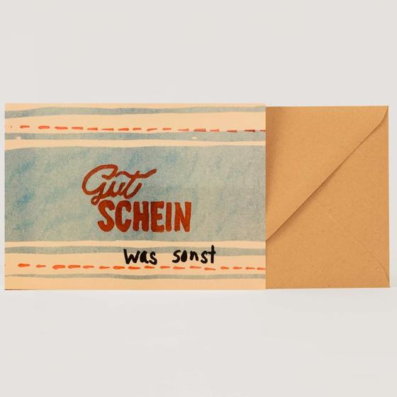 Gutschein, Klappkarte von superjuju