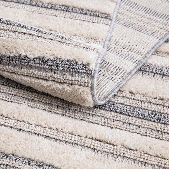 TT Valencia Teppich 160x230 cm grau beige