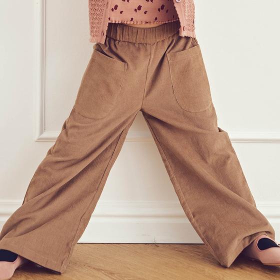 Müsli by Green Cotton Cord Hose Wide Leg Shade