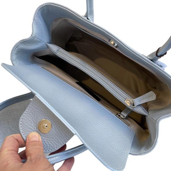 Maxima Handtasche klein cielo, hellblau