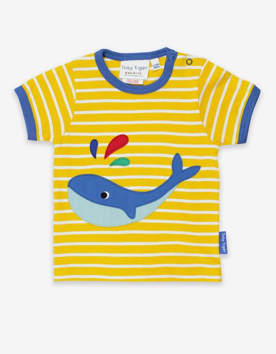 T-Shirt "Whale", Biobaumwolle, GOTS-zertifiziert