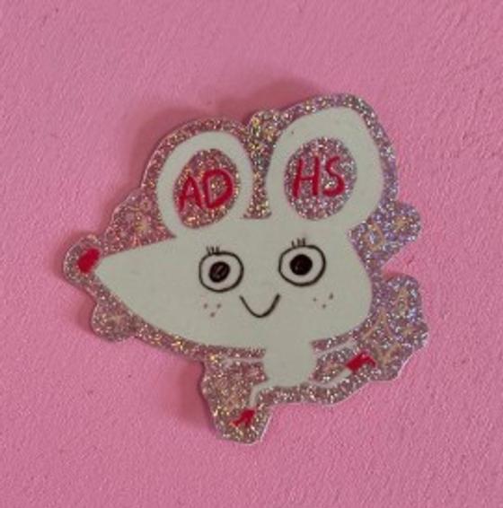 Sticker ADHS von Slinga Illustration
