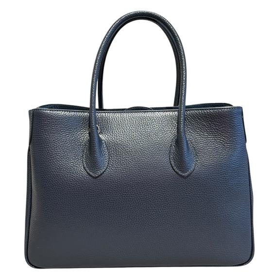 Maxima Handtasche mittel blu scuro dunkelblau