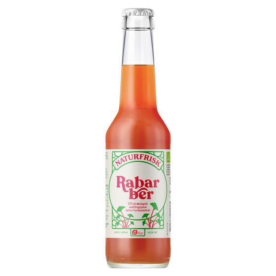 Naturfrisk Rhabarbersaft 27,5 cl