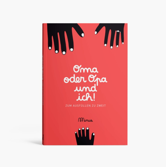 Minus Editions OMA ODER OPA UND ICH! - Buch zum ausfüllen - ab 6 Jahren 