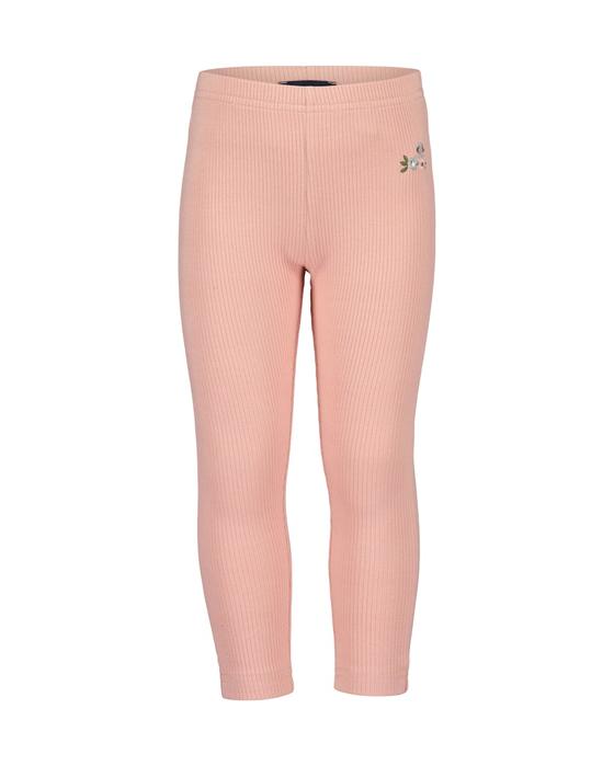 Ripp-Leggings, rosa