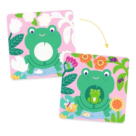 Djeco Magisches Ausmalen Gartentierbabys