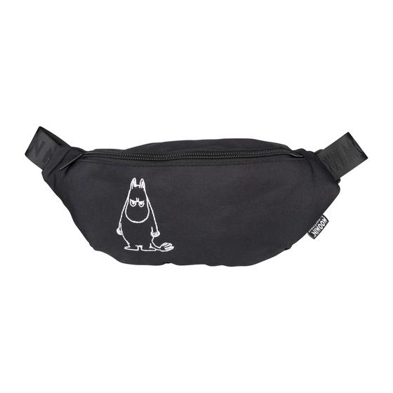 Cross-Body-/Bauchtasche "Moomin", schwarz