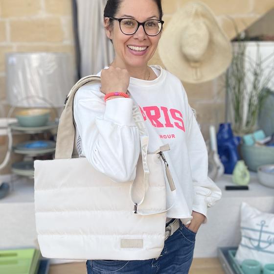 Zebra Shopper klein, schwarz