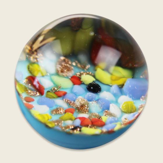 ava&yves Wunschmurmel Mint mit Konfettisteinchen