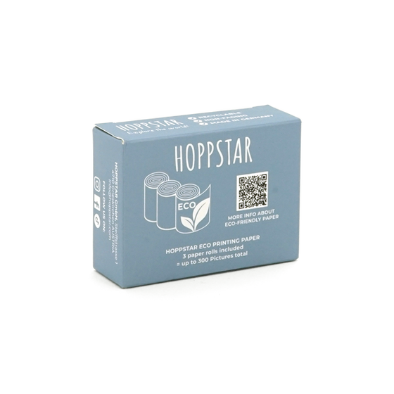 Hoppstar ​Papierrollen  Eco Papier  3er Nachfüllpack