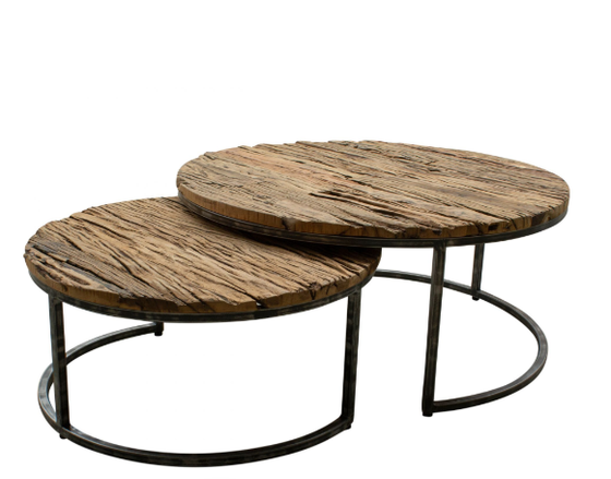 Tisch | 2er Set Couch-/ Beistelltisch Goa
