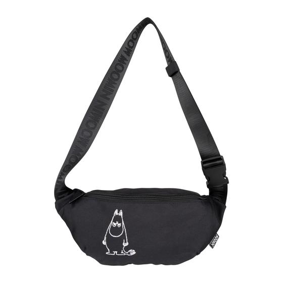 Cross-Body-/Bauchtasche "Moomin", schwarz