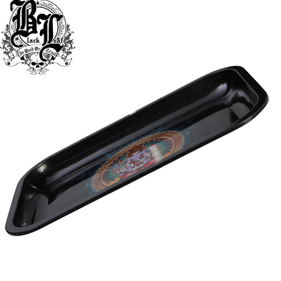 Rolling Tray, Black Leaf®, Ganesha
