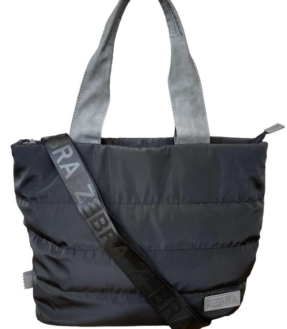 Zebra Shopper klein, schwarz