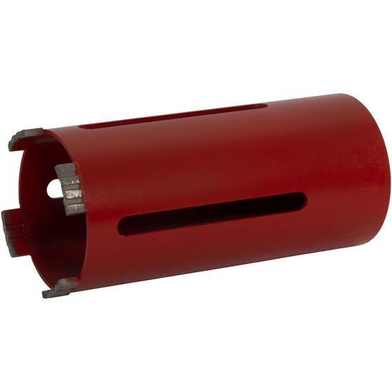 Diamant Trocken-Bohrkrone <br> Ø 32 - 162 mm <br> Nutzlänge 180 mm <br> wahlweise mit verschiedenen Aufnahmen
