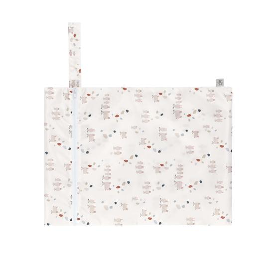 Lässig Nasstasche Wet Bag 2 St. Tiny Farmer Dots Sheep