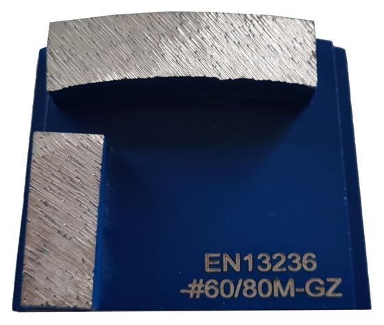 Diamant Schleifschuh <br> passend für Gölz <br> K 60/80 medium Bindung <br> für alle Böden