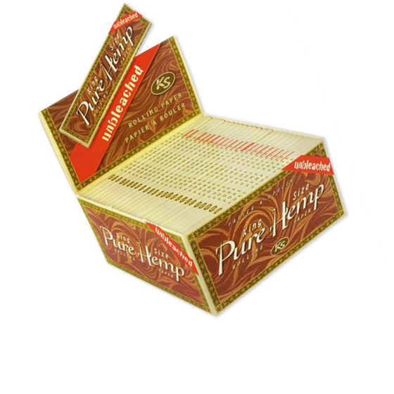 Papers, Pure Hemp, Unbleached, King Size