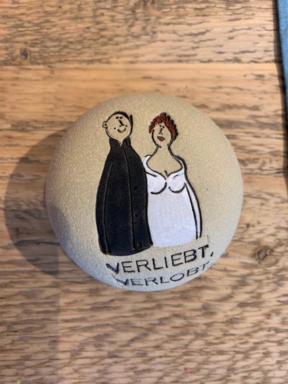 Spruchstein | Verliebt, Verlobt...