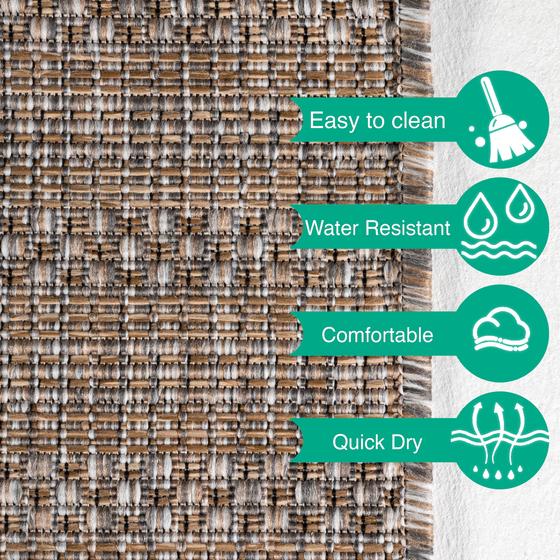 In & Outdoor Teppich Zagora beige/bej