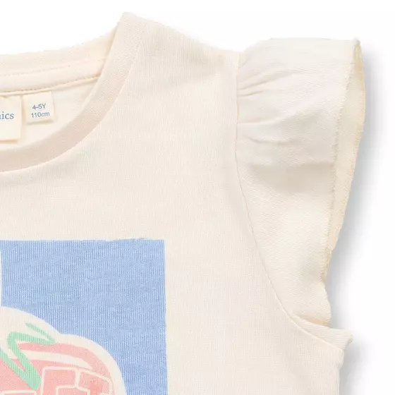 Sense Organics Pyjama Kurz Jula Strawberry Stripes