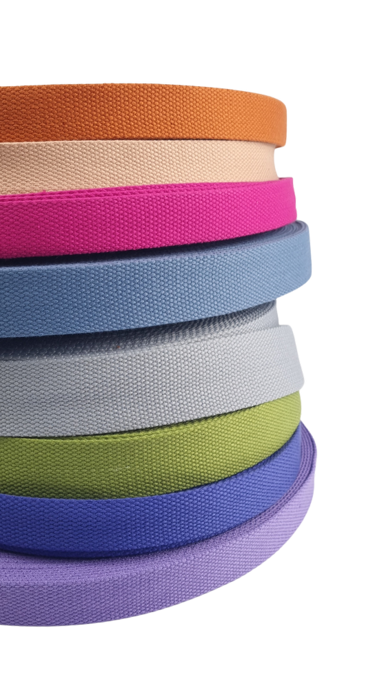 Gurtband Baumwolle 30mm – limettengrün