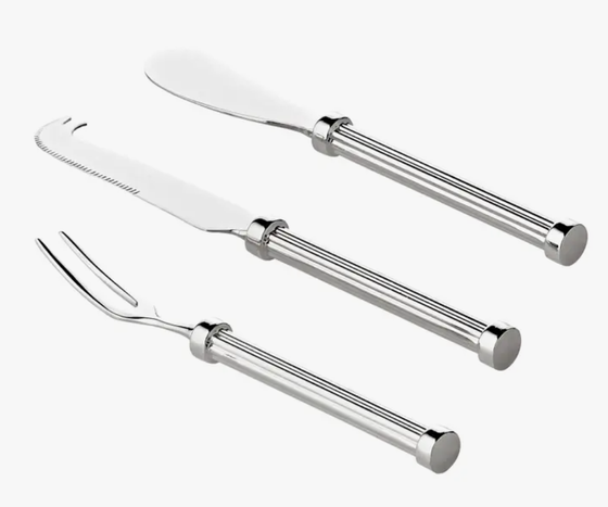 Messer | 3tlg. Vorlegeset Forma -Käsemesser, Buttermesser, Vorlegegabel