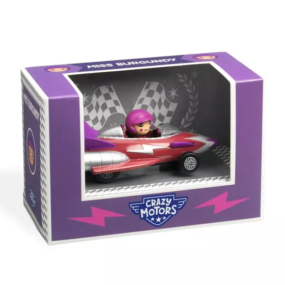 Djeco Crazy Motors Miss Burgundy 