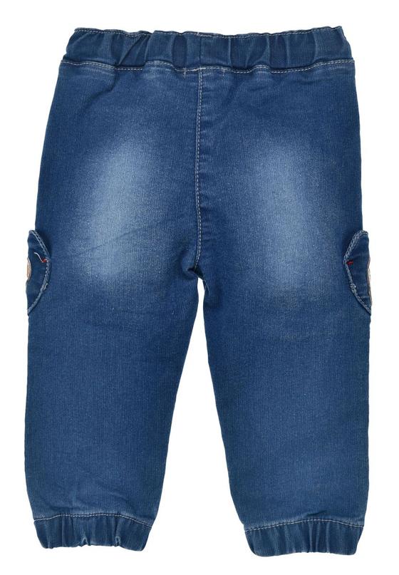 Schlupfjeans "Waldtiere", blue denim