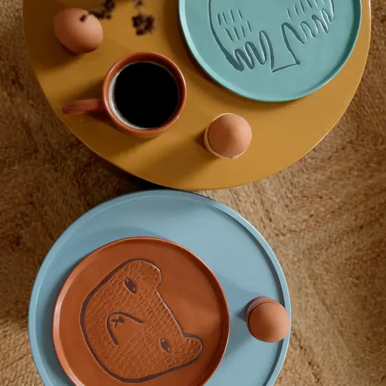 Peanut Side Plate von Donna Wilson