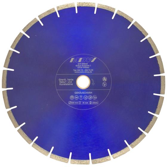 Diamant Trennscheibe<br>Sandwich-Leisekern<br> Ø 300 & 350 mm <br> für Granit, Marmor, Natursteine
