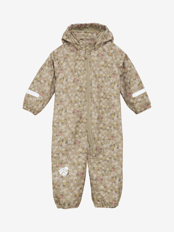 Softshell-Anzug "Blümchen", brick dust