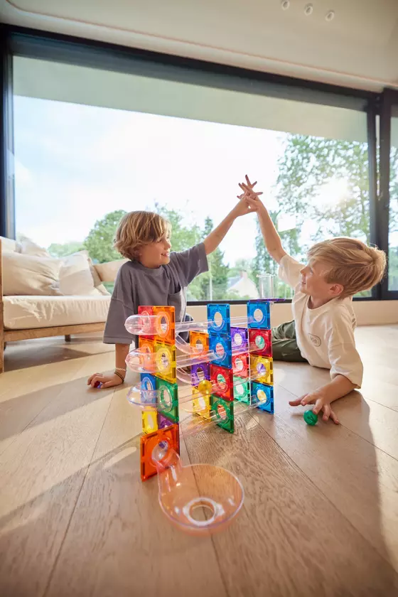 Cleverclixx Ball Run Dazzling Lights Pack Intense | 100 Teile