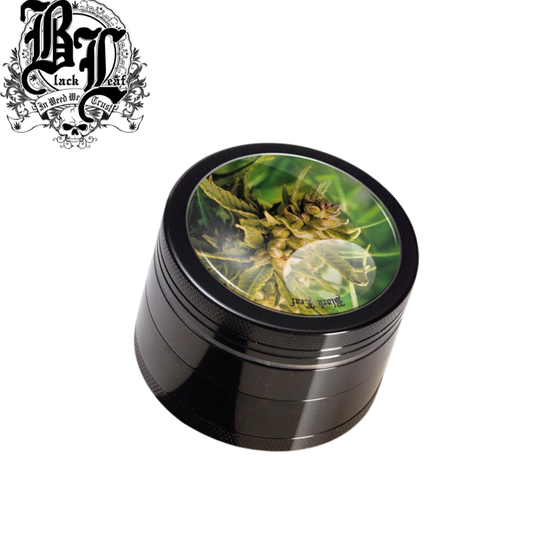 Grinder, Black Leaf®, Bud, Aluminium, 4-tlg.