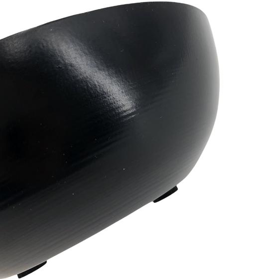 Posiwio Schale Kerzenhalter, schwarz-weiß