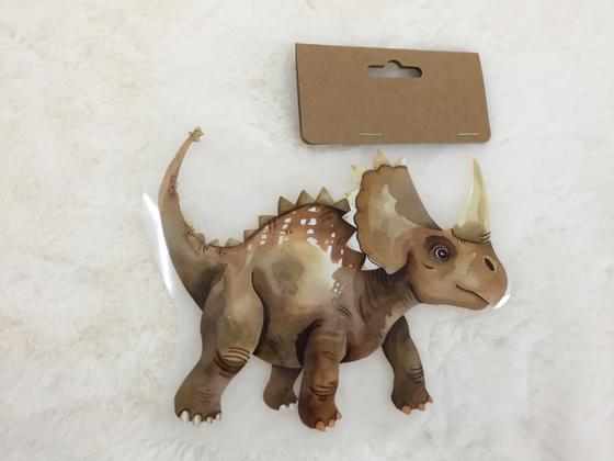 Bügelbild Stegosaurus 14 x 16,5cm