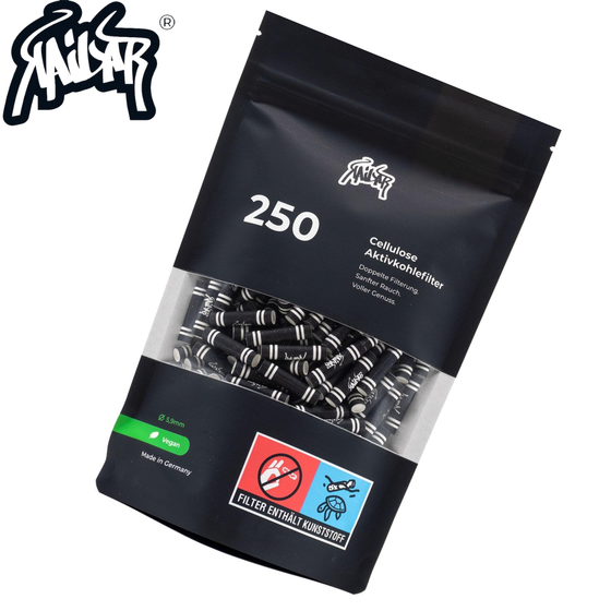 Aktivkohlefilter, Kailar®, Schwarz, 250er