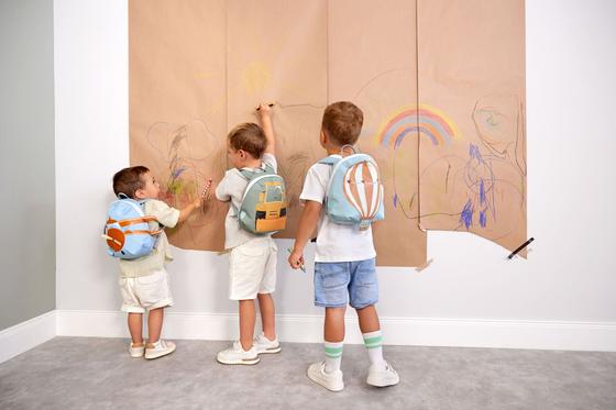 Lässig Kindergartenrucksack Tiny - Ballon Beige 