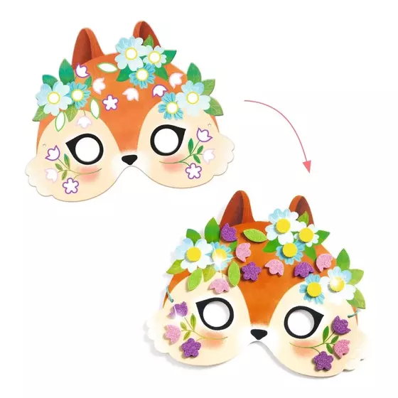 Djeco DIY Masken Tiere