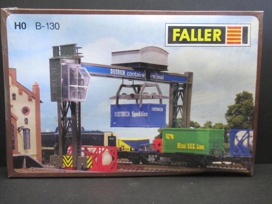 Faller 131306 (B-130) Container Brücke als Bausatz für Spur H0, OVP
