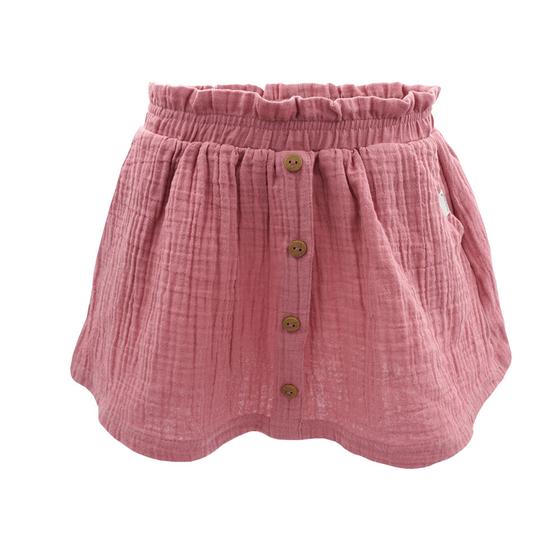 Musselin-Rock, Biobaumwolle, GOTS, foxglove