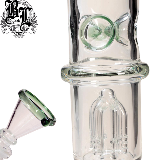 Perkolatorbong, Black Leaf®, Kolben, Blau