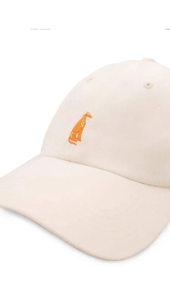 Baseball Cap Hund White