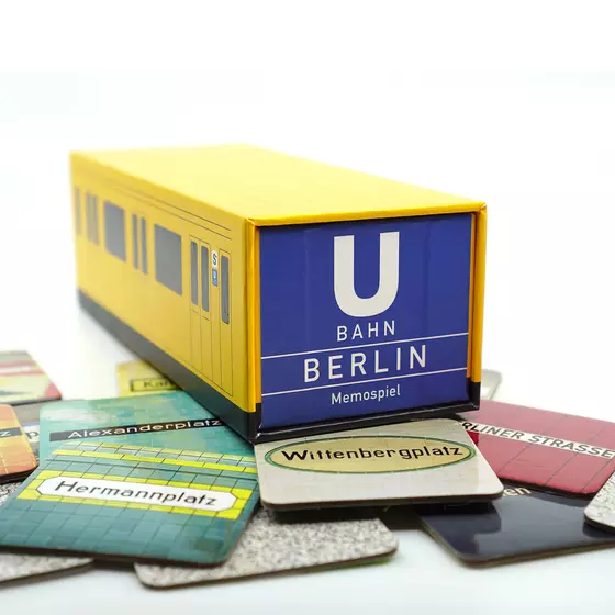 Berliner U-Bahn Memo Spiel
